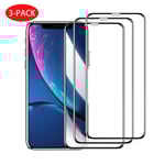 3-Pack - 9H Tempered Glass Skärmskydd iPhone 12, 6,1"