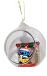 Disney Lilo & Stitch Christmas Baubles Hanging Decoration (Lilo & Stitch Glass Baubles)