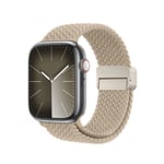 Dux Ducis Apple Watch SE 2023 44mm kellon ranneke - beige