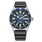 Citizen Watch New Promaster Marine Automatic Diver Blue 41mm NY0129-07L Rubber