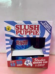Blue Raspberry Slush Puppie Slushie Making Cup and Syrup Gift Set - New Boxed