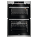 AEG DCS531160M Multifunction double oven with Retractable Rotary Controls