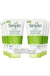 SIMPLE Kind to Skin Moisturising Facial Wash 6x50ml In A PACK