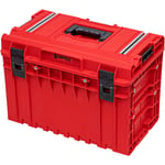 Qbrick System - one 450 2.0 Technique red ultra hd Custom Mallette à outils modulaire Organiseur 585 x 385 x 420 mm 52 l empilable IP66