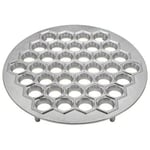 Fylld degknyte degform kakskärare Pelmeniza Maultaschen Former Ravioli Former Pelmeni Mold (Gjuten aluminium silver)
