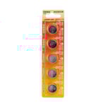 5 st. Knapcellsbatteri - CR2032, 3V