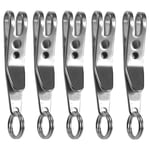 5X(Multi- Clip Keychains Suspension Clip Tool with Carabiner perfect for