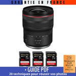 Canon RF 14-35mm f/4L IS USM + 3 SanDisk 32GB Extreme PRO UHS-II SDXC 300 MB/s + Guide PDF '20 TECHNIQUES POUR RÉUSSIR VOS PHOTOS