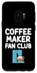 Coque pour Galaxy S9 Cafetière Fan Club Drip Espresso French Press Cold Brew