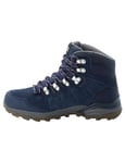 Jack Wolfskin Women's Refugio Texapore MID W Walking Shoe, Dark Blue Grey, 8.5 UK
