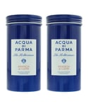 Acqua Di Parma Unisex Blu Mediterraneo Arancia Di Capri Powder Soap 70g x 2 - NA - One Size