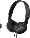 Sony MDR-ZX110AP Overhead Headphones with In-Line Control - Black Bl (US IMPORT)