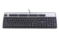 HP - Tastatur - USB - Arabisk - sølv, jakksvart - for HP t5570 Workstation Z420, Z620, Z820 HPE t5145, t5540 Compaq Thin Client t5735