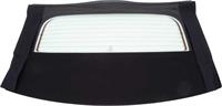 Classic Industries K50207 yttertak / suflett, bakre, canvas, svart