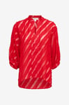 Soaked in Luxury - Blus slColete Amily Blouse 34 - Röd