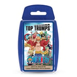 Winning Moves - Top Trumps One Piece - Jeux de cartes - Jeu de Société - Jeu de batailles - Jeu de voyage - De 2 à 6 joueurs - A partir de 6 ans - Version Française