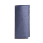 Alvotex CHIC Soft Point 50 Serviettes de table jetables 1/8 plis semblables à du tissu, 32 x 38 cm Bleu foncé