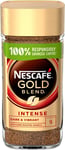 Nescafé Gold Blend Intense Instant Coffee Rich Dark Roasted Coffee, Arabica 200g