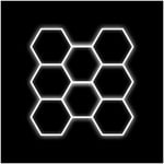 Hexagon-belysning Dr Dirt Garage Sky Gen2, 8 Grid System, 290 x 305 cm