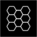Hexagon-belysning Dr Dirt Garage Sky Gen2, 8 Grid System, 290 x 305 cm
