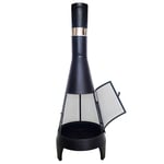 limousin utepeis chiminea 126 cm firepit outdoor fireplace 126cm