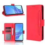 Xiaomi Mi 11 Ultra Case [Wallet Case] [Kickstand] [Card Slots] [Magnetic Flip Cover] Compatible with Xiaomi Mi 11 Ultra Smartphone(Red)