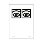 Olle Eksell Ögon one-eye poster 21x29.7 cm (A4)