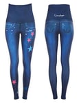 Winshape Hwl102 Legging Fonctionnel Power Shape en Jean pour Femme Taille Haute