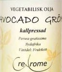 Crearome Avokadoolja Grön kallpressad 500ml