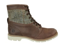 Timberland 6 Inch Earthkeepers Womens Bramhall Leather Boots Brown 8544B B50A