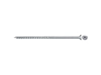Fischer Powerfast Ii 566311 Försänkt Träskruv 8 Mm 120 Mm Invändigt Flertandad Stål Galvaniserat 50 St