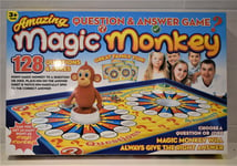 MAGIC MONKEY EDUCATIONAL QUIZ GAME 128 QUESTIONS & JOKES SIMPLE FAMILY FUN