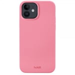 holdit iPhone 12/iPhone 12 Pro Skal Silikon Rouge Pink