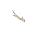 Shaun Leane Single 18ct Yellow Gold Plated Sterling Silver 0.07ct Diamond Cherry Blossom Branch Earring D