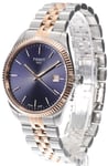 Tissot T156.410.22.041.00 T-Classic Blå/Roséguldstonat stål Ø40 mm