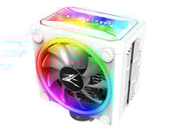 Zalman Cnps-16X - Processorkylare - (För: Lga2066, Lga2011-3, Lga2011, Lga1150, Lga1151, Lga1155, Lga1156, Am4, Am3+, Am3, Lga1200) - Kopparbas Och Nickelpläterade Aluminiumprofiler - 120 Mm - Vit