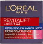L 'Oreal Revitalift Laser X3 Cream Mask Anti-Aging Night 50 Ml