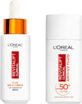 L'Oréal Paris Revitalift Clinical 12% Pure Vitamin C Serum (30Ml) & SPF 50 UV Fl