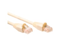 Act - Patch-Kabel - Rj-45 (Hane) Till Rj-45 (Hane) - 1 M - Utp - Cat 5E - Startad - Elfenben, Ral 1015
