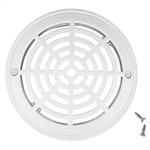yolina 2Pcs Swimming Pool Drain Cover, Anti-Vortex Main Drain Suction Cover Plate for In-Ground Swimming Pools,Anti-corrosion filtration,SP-1030 with Screw ABS Floor Drain Cover