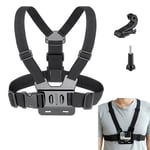 Mount Belt Strap Adjustable Chest Body Harness For Gopro 10 9 8 7 DJI Action 2