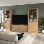 IKEA TONSTAD tv-möbel, kombination 342x47x201 cm