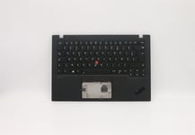 Lenovo Carbon X1 8th Keyboard Palmrest Top Cover French Black Backlit 5M10Z27527