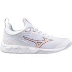 Mizuno Wave Luminous 2 Håndballsko Dame - Hvid - str. 9.5