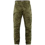 Fjallraven Barents Pro Hunting Trousers M Sport Trousers - Green Camo-Deep Forest, 46
