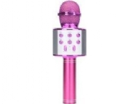 Wk Zabawki W&amp K leksaksmikrofon JYWK369-5 Rosa