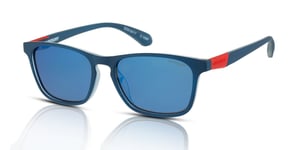 Superdry SDS-5017 Men's Sunglasses 106P Navy-Red/Blue Mirror