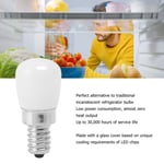 (White Light)5Pcs LED Refrigerator Light Bulb Fridge Lamp E12 For Freezer New