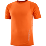 Salomon Sense Aero SS Tee løpetrøye herre BURNT OCHRE LC2138300 M 2023