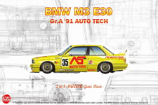 Nunu 1/24 BMW M3 E30 Group A 1991 Auto Tech